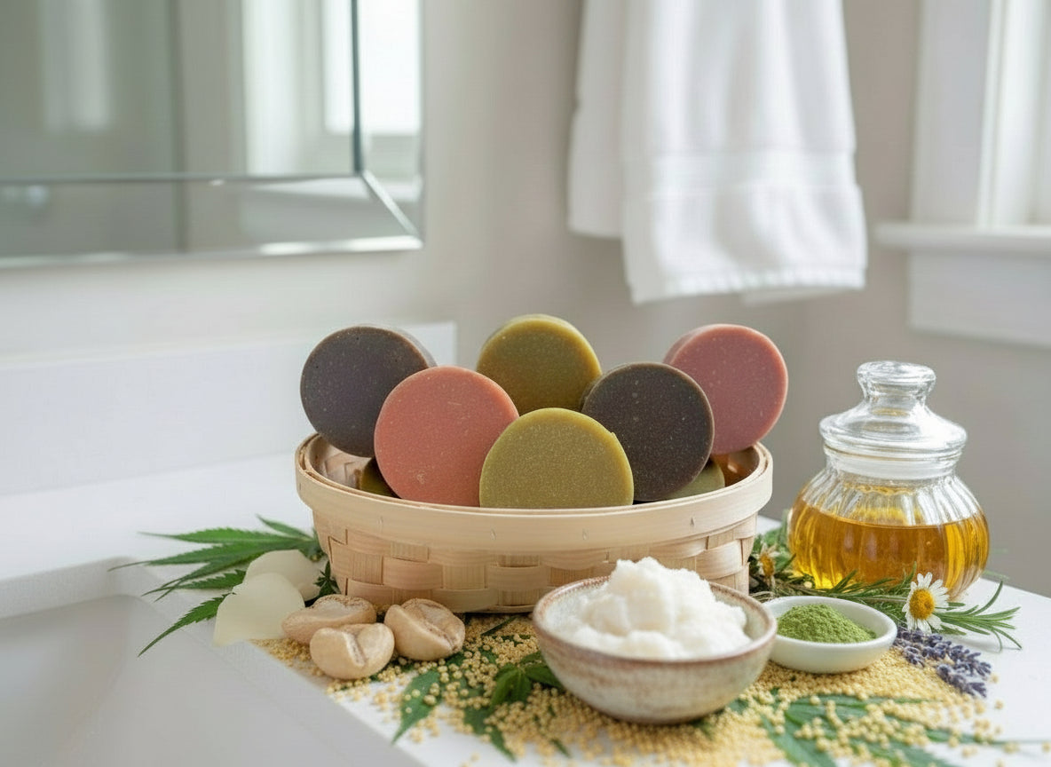 Tata's Goat Milk & Tallow Stellar Strand Shampoo Bar's (Normal Straight and Fine)