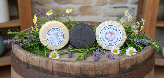 Tata's Goat Milk & Tallow Curl Quencher Shampoo Bar's (Curly Thick or Dry)