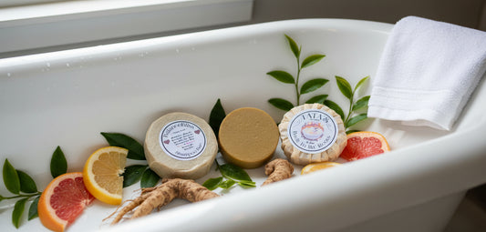 Tata's Goat Milk & Tallow Balance Bliss Shampoo Bar's ( PH Balancing, Dandruff, Oily )