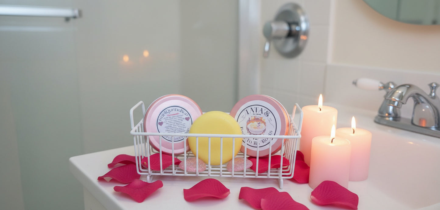 Tata's Goat Milk & Tallow Curl Quencher Conditioner Bar