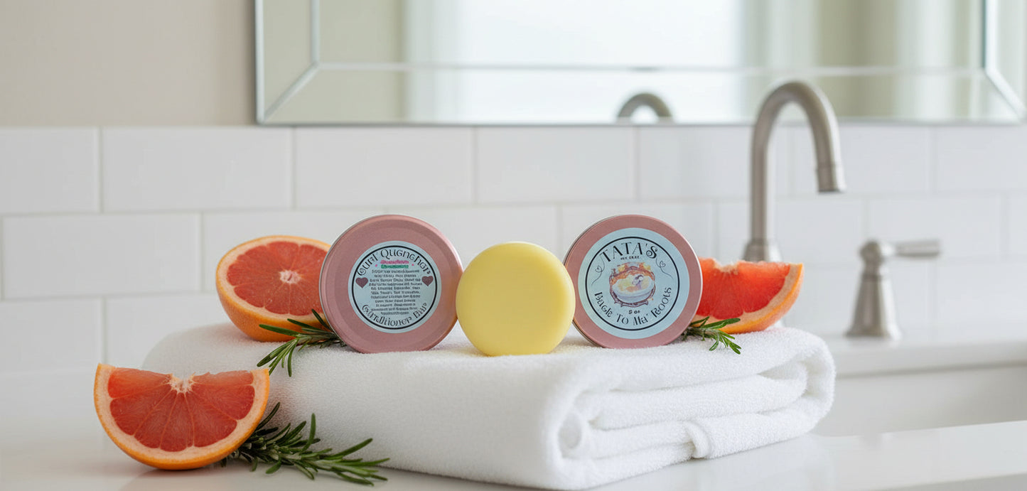 Tata's Goat Milk & Tallow Curl Quencher Conditioner Bar