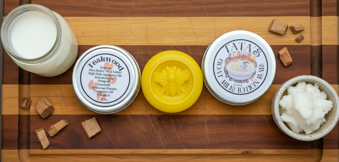 Tata's Goat Milk & Tallow Lotion Bars