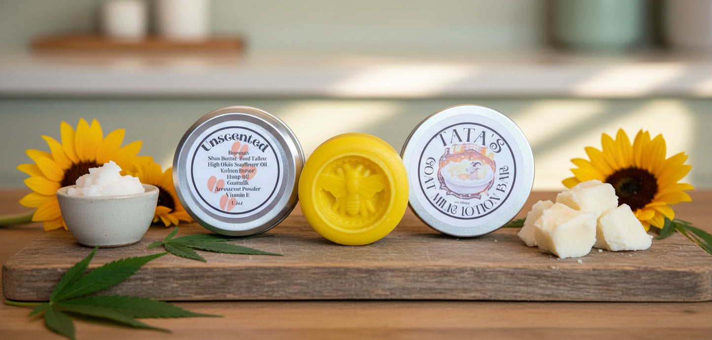 Tata's Goat Milk & Tallow Lotion Bars