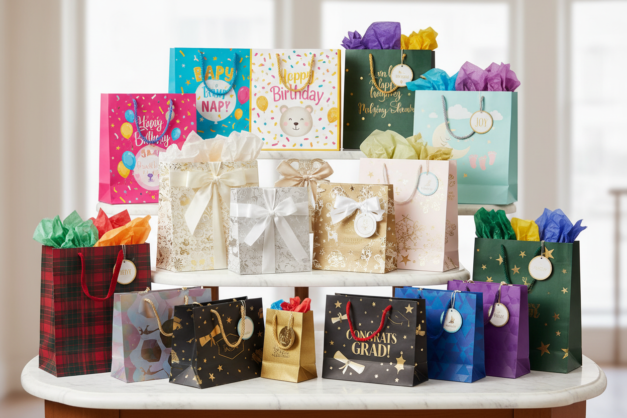 add gift bags 